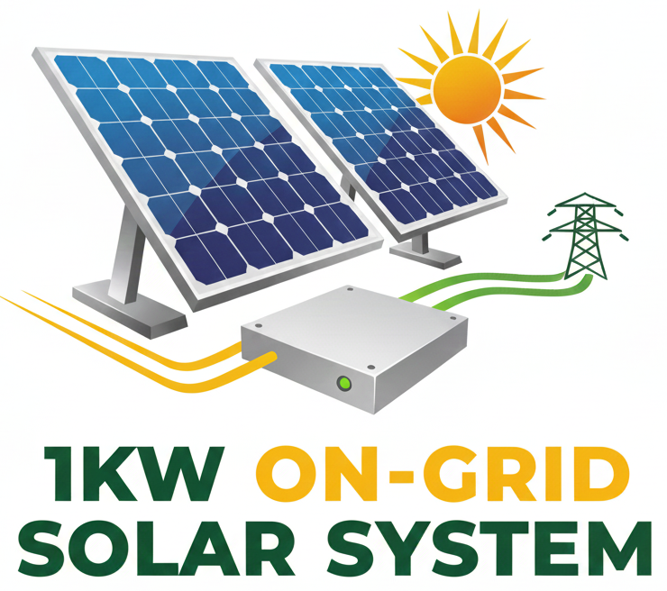 1KW On-Grid Solar System