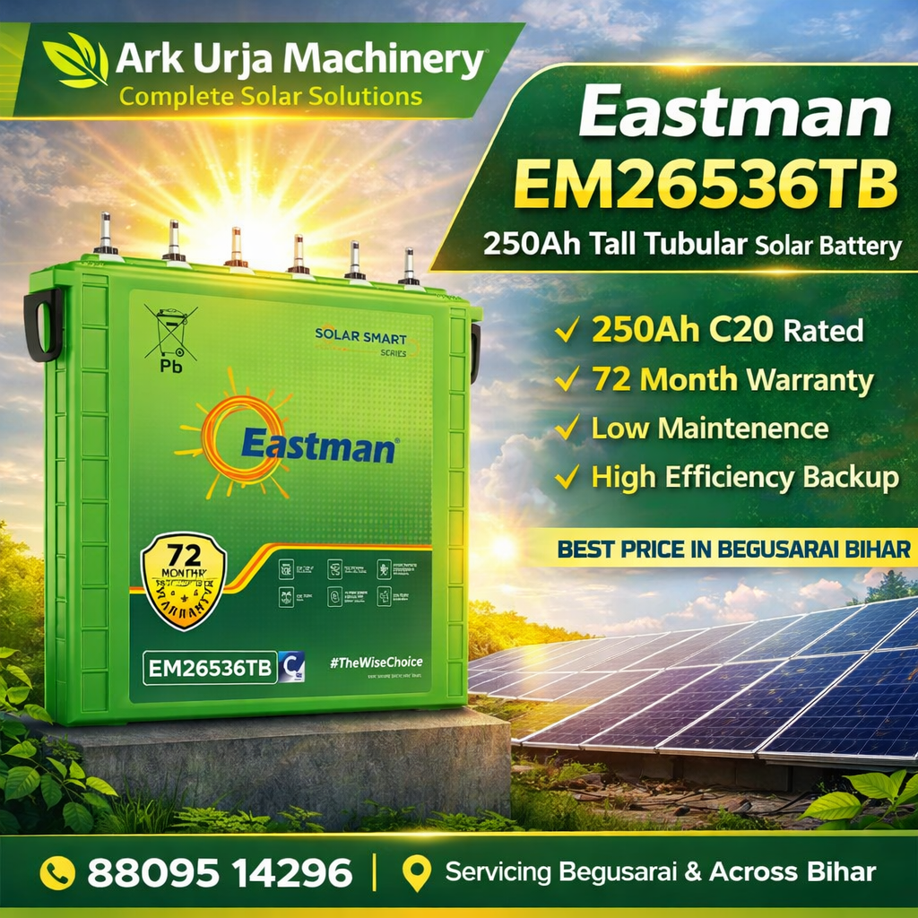 Eastman EM26536TB 250Ah Tall Tubular Battery
