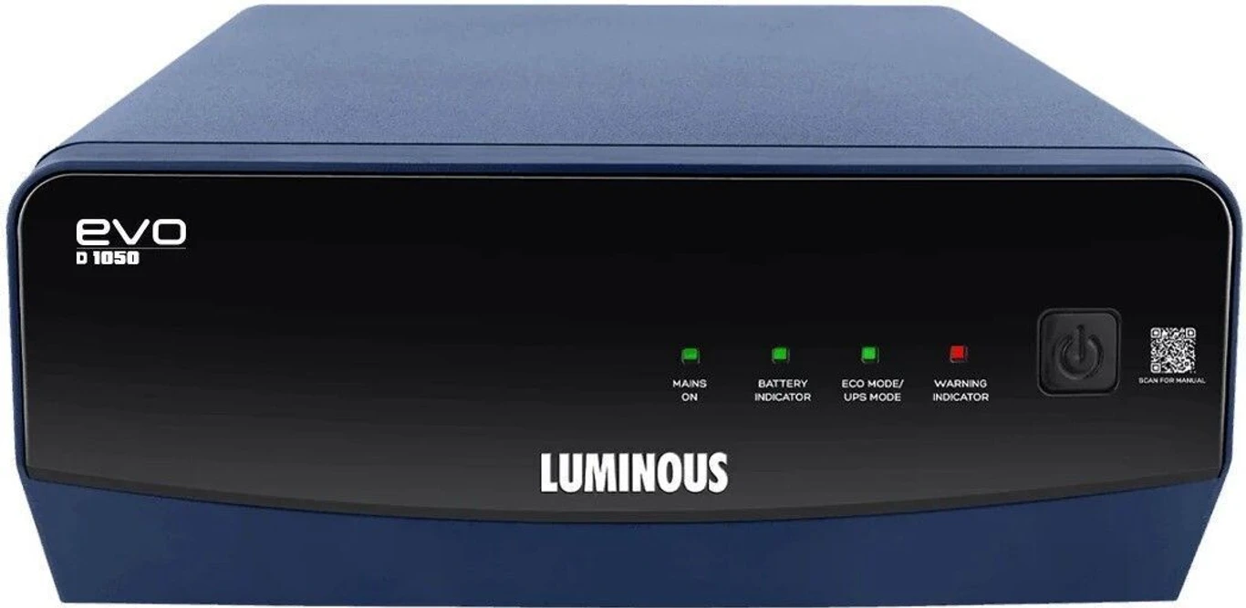 Luminous EVO D 1050 Inverter (900VA / 12V) Solar Product in Begusarai Bihar