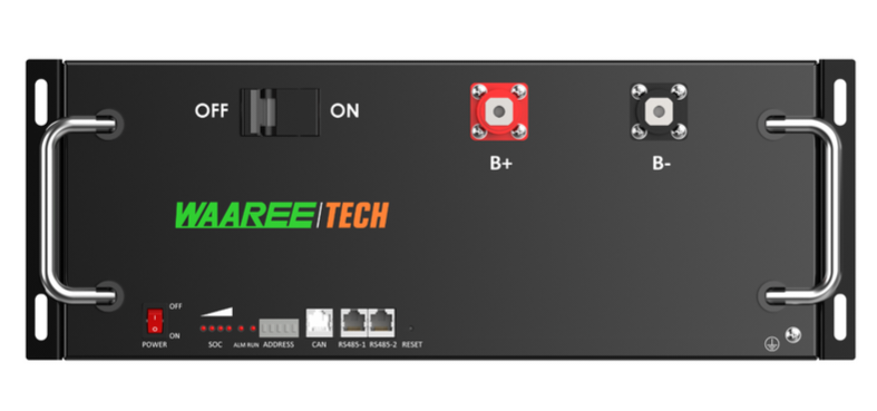 Waaree 51.2V 100Ah LiFePO4 Residential ESS Battery (5.12 kWh Solar Storage) Solar Product in Begusarai Bihar